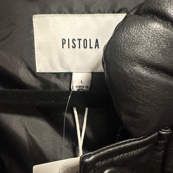 Pistola Black Jacket and convertible vest. - Picture 5 of 6